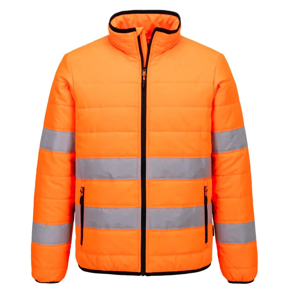 Portwest Hi-Vis Baffle Jacka S617 - Orange/Svart (OBR) / S