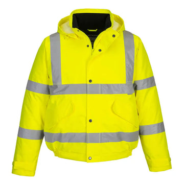 Portwest Hi-Vis Bomber Jacka. S463 - Gul: (YER) / XXS