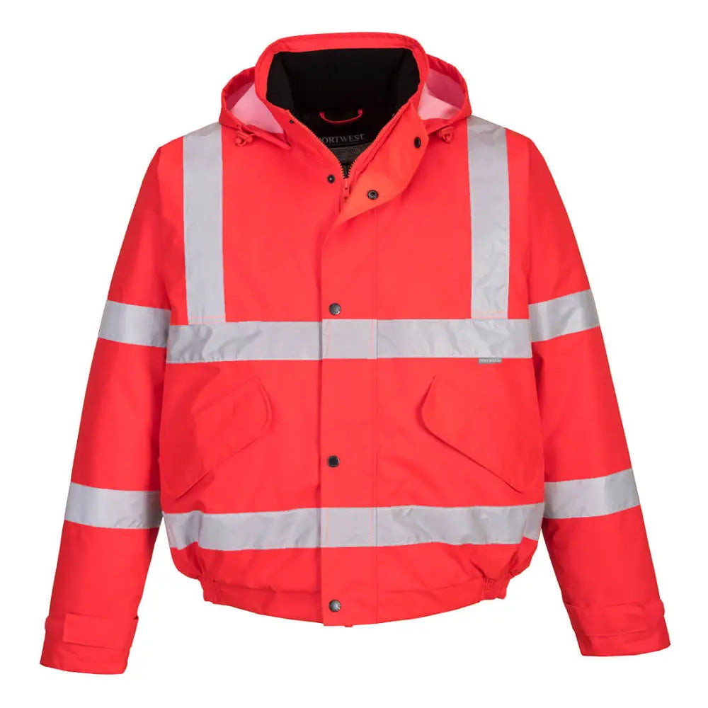 Portwest Hi-Vis Bomber Jacka. S463 - Röd (RER) / S