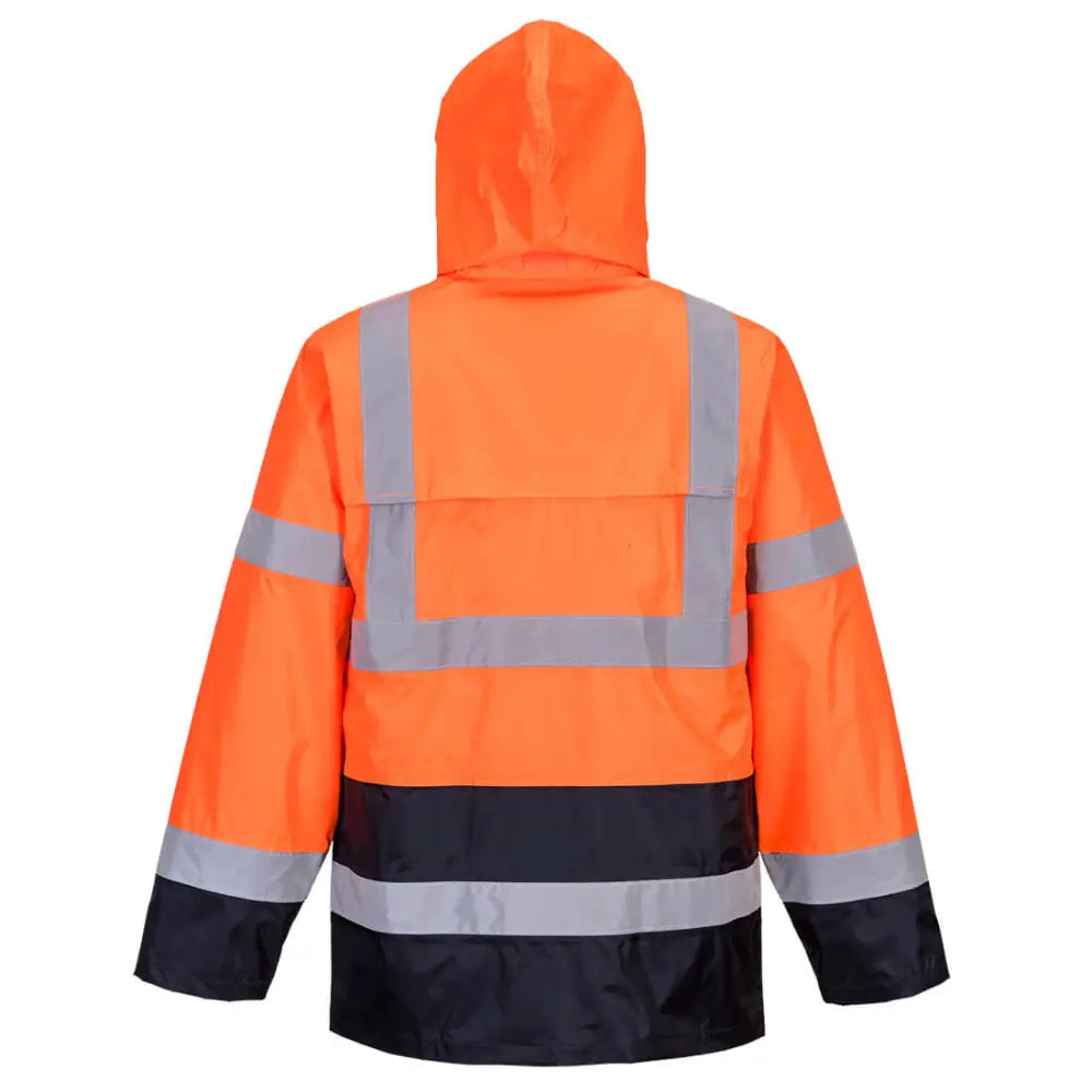 Portwest Hi-Vis Classic Contrast Regnjacka H443