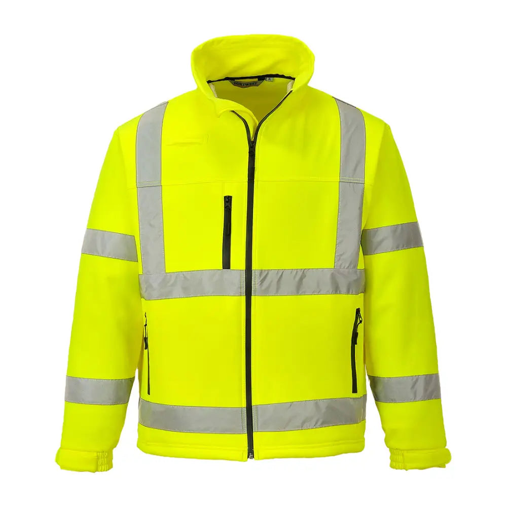 Portwest Hi-Vis Classic Softshell Jacka (3L) S424 - Gul: (YER) / S