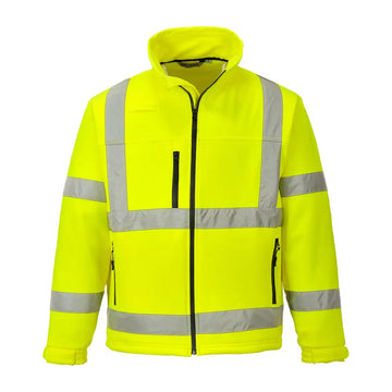 Portwest Hi-Vis Classic Softshell Jacka (3L) S424 - Gul: (YER) / S