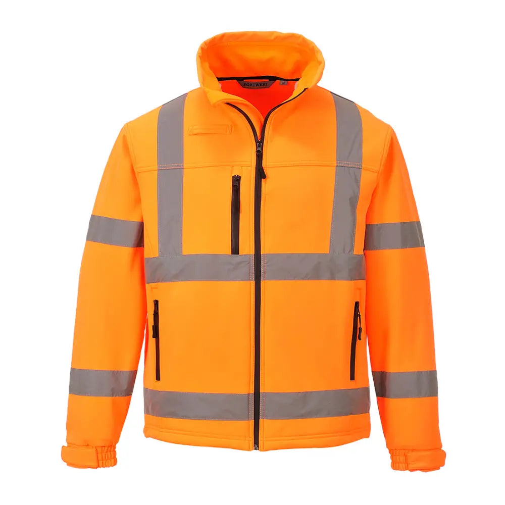 Portwest Hi-Vis Classic Softshell Jacka (3L) S424 - Orange (ORR) / S