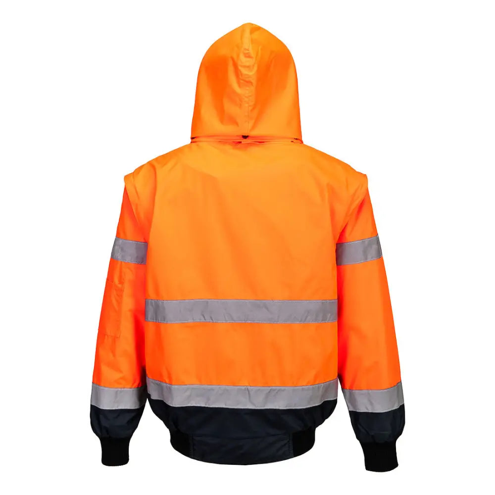 Portwest Hi-Vis Contrast Bomber Jacket C465