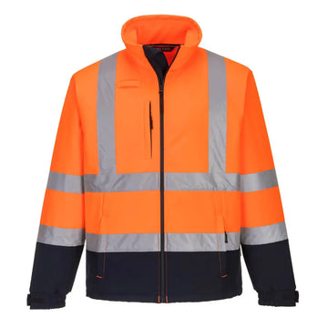 Portwest Hi-Vis Contrast Softshell (3L) S425 - (ONR) / S