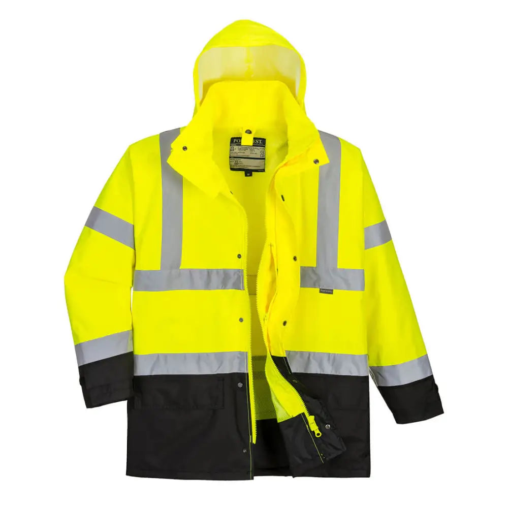 Portwest Hi-Vis Executive 5-i-1 Jacka S768 - Gul/Svart (YBR) / S
