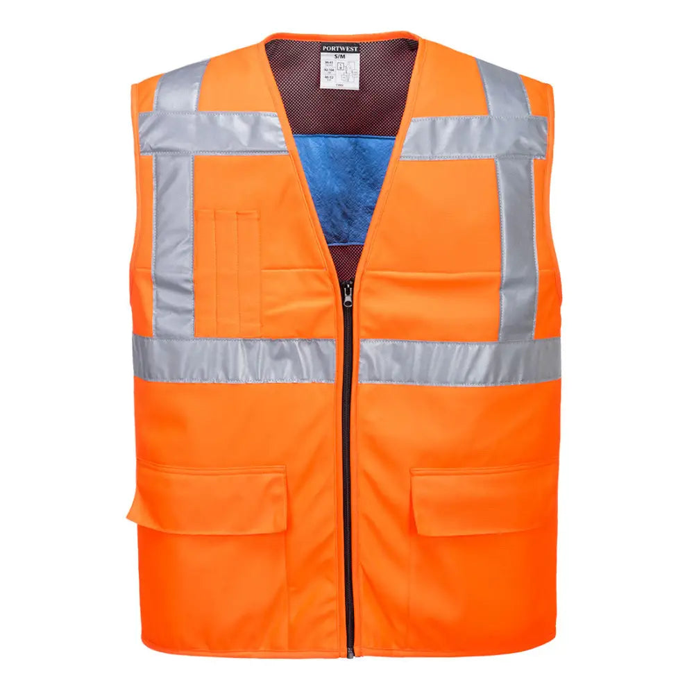 Portwest HI-Vis kylväst CV02 - Orange (ORR) / L/XL
