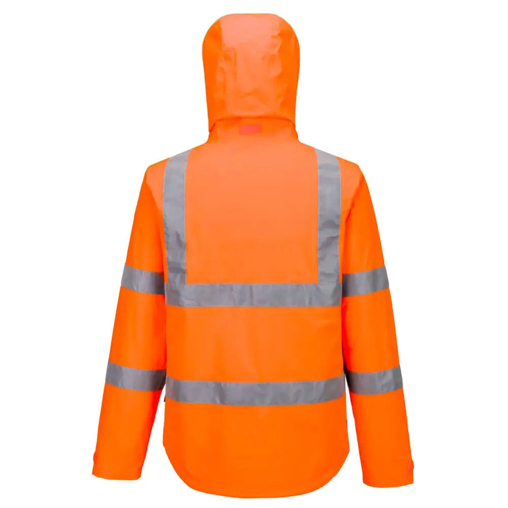 Portwest Hi-Vis lättviktig packbar jacka S164