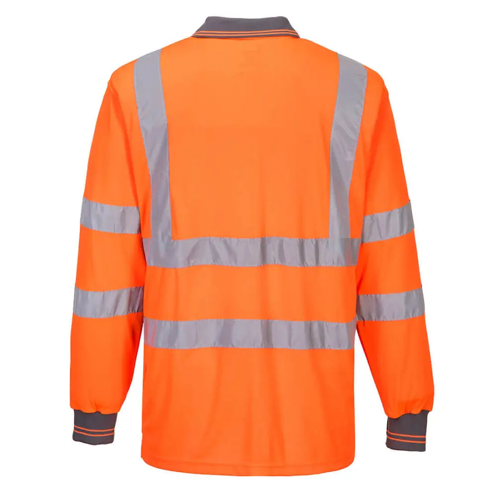 Portwest Hi-Vis Lång Ärmad pikétröja S277