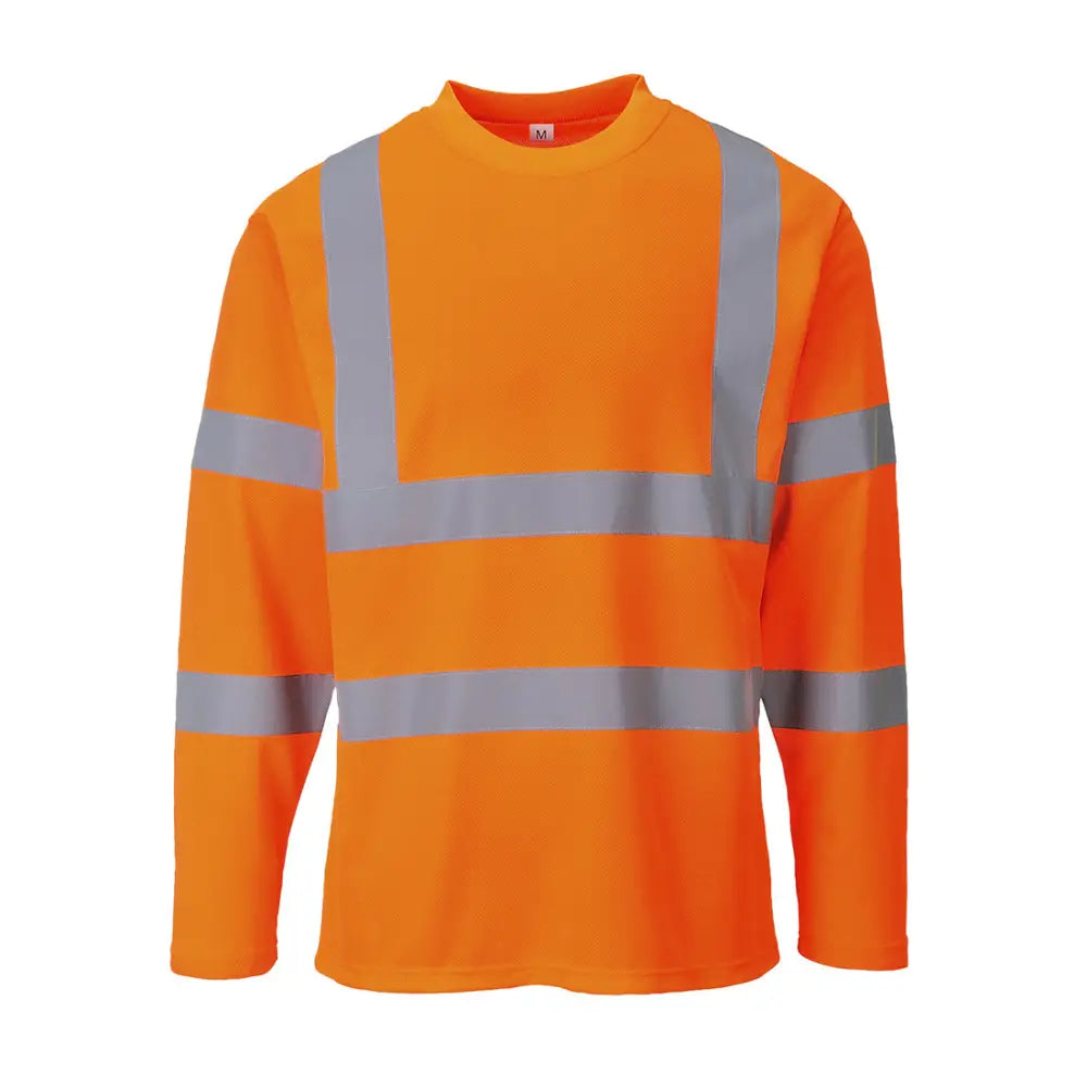 Portwest Hi-Vis långärmad-T-shirt S278 - Orange (ORR) / XS