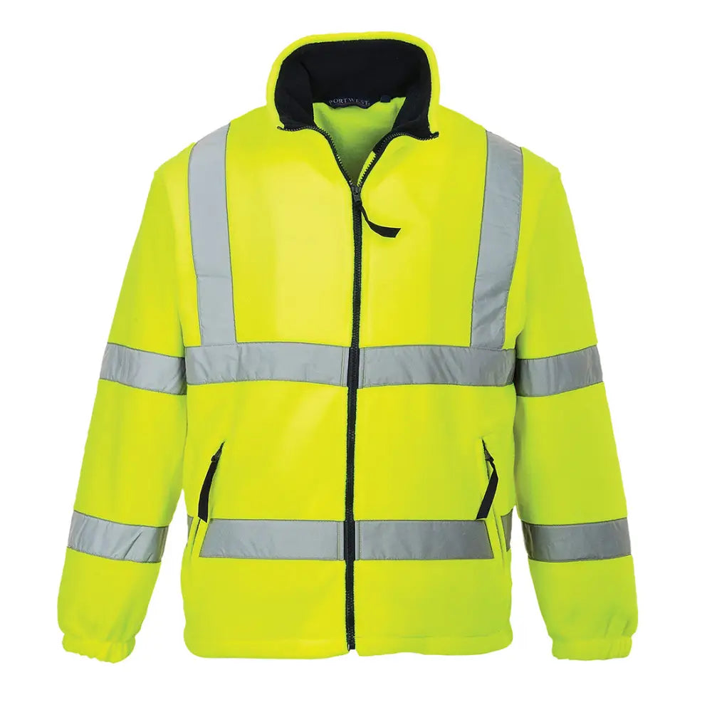 Portwest Hi-Vis Mesh fodrad fleece F300 - Gul: (YER) / XS