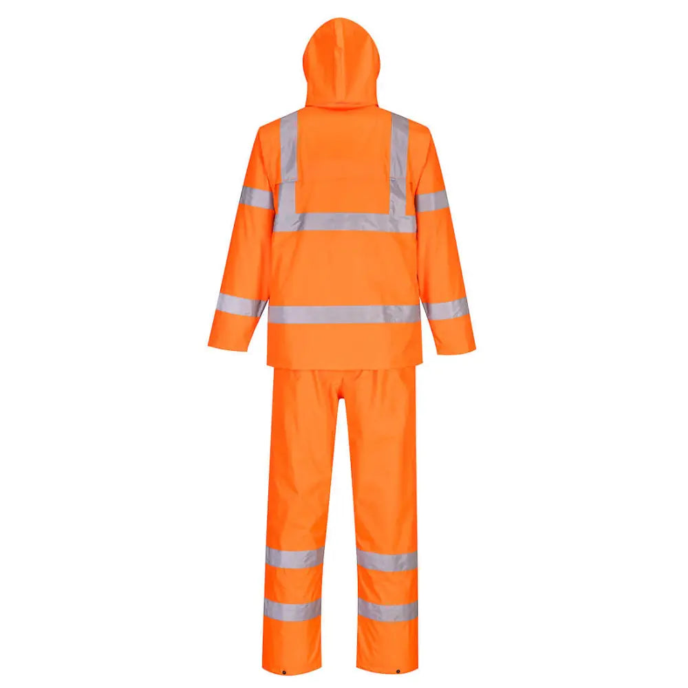 Portwest Hi-Vis packbart regnställ H448
