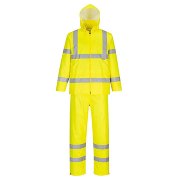 Portwest Hi-Vis packbart regnställ H448 - Gul: (YER) / XS