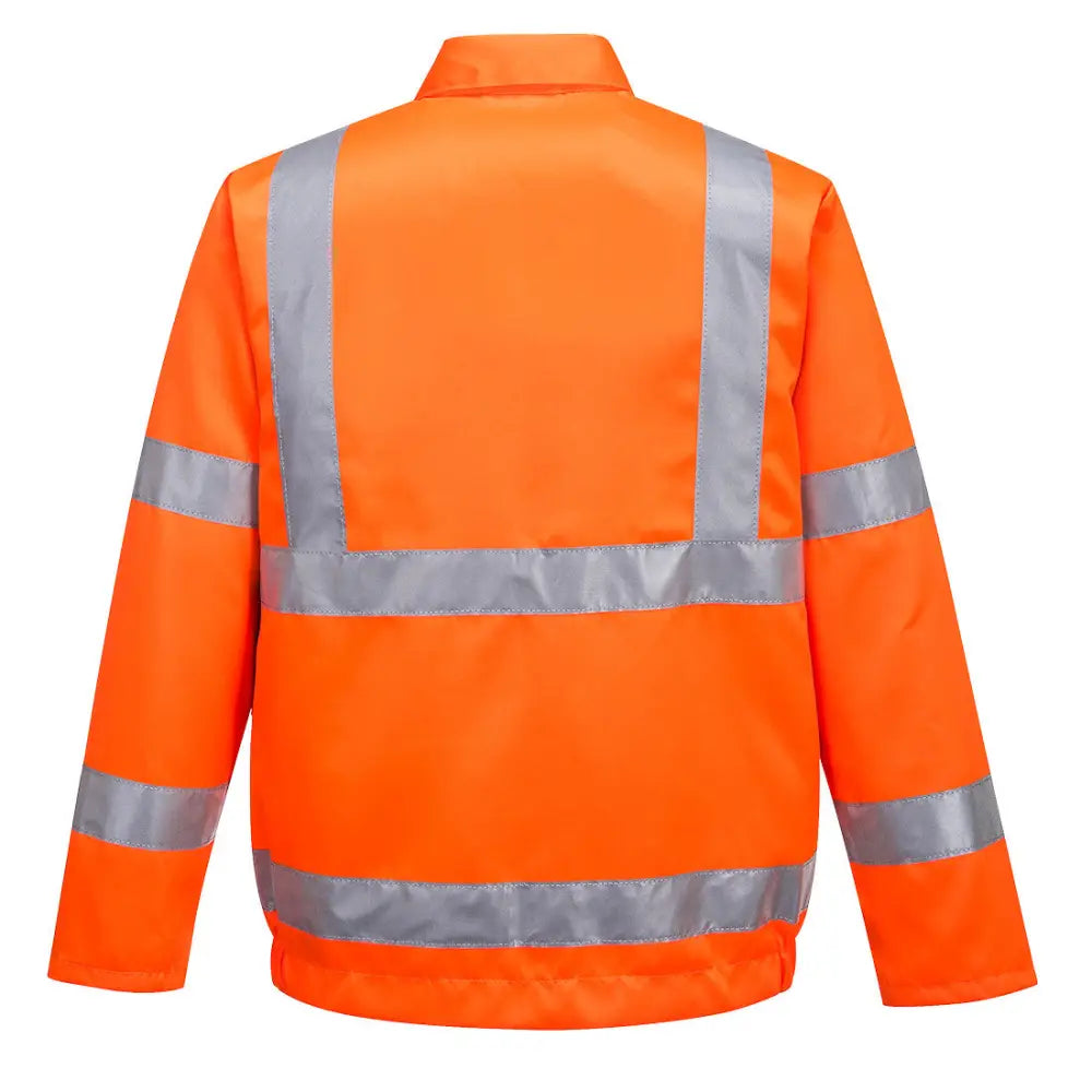 Portwest Hi-Vis Poly-Bomull Jacka.RIS RT40