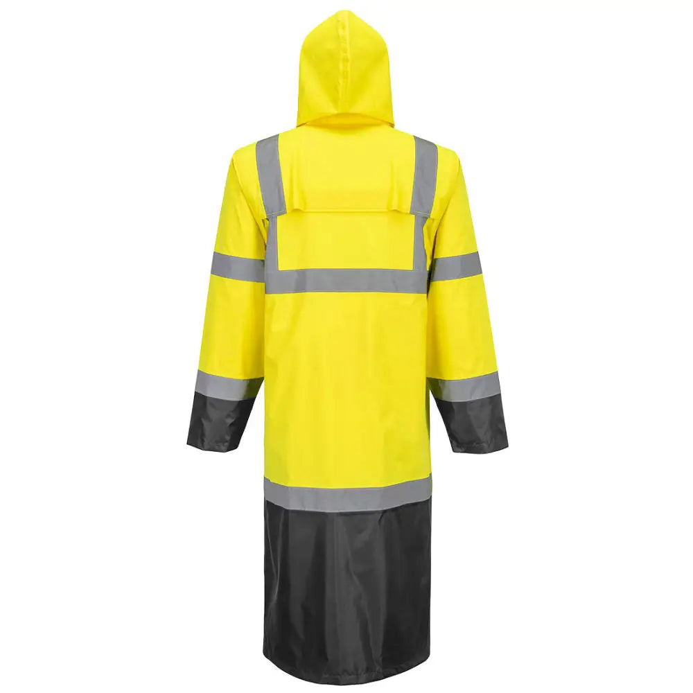 Portwest Hi-Vis regnrock med kontrastfärg 122cm H446