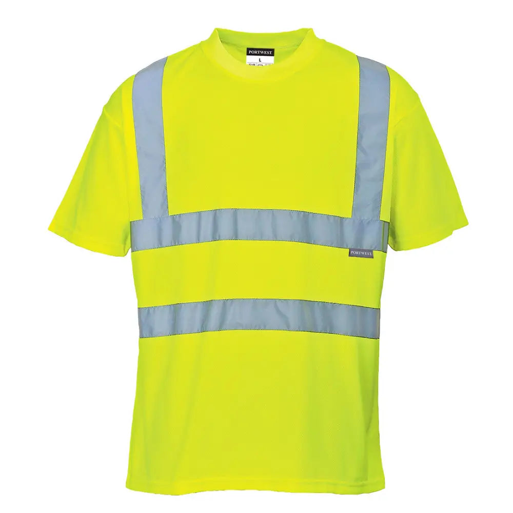 Portwest Hi-Vis T-Shirt S478 - Gul: (YER) / XS