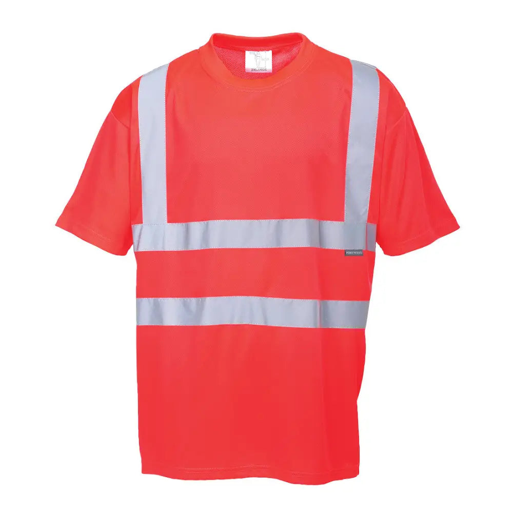 Portwest Hi-Vis T-Shirt S478 - Röd (RER) / S