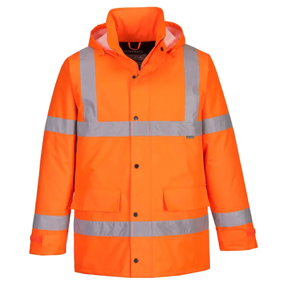 Portwest Hi-Vis Traffic Jacka S460 - Orange (ORR) / XS