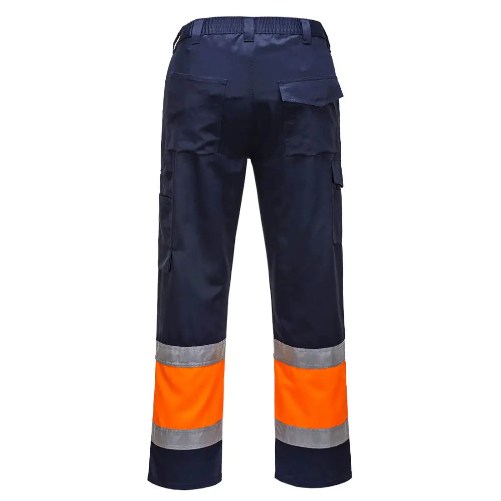 Portwest Hi-Vis Två Färgad Combat Byxa E049