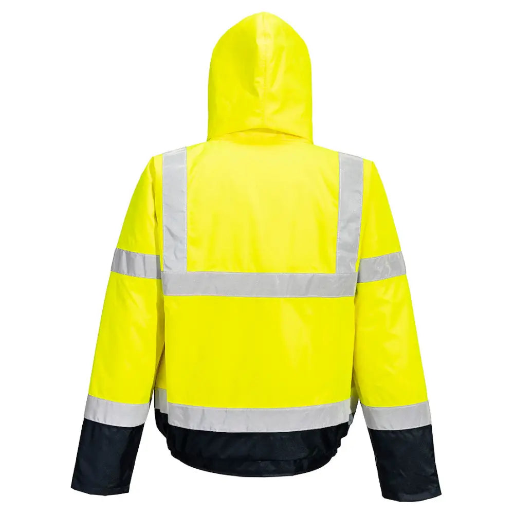 Portwest Hi-Vis Tvåfärgade Bomber Jacka S266