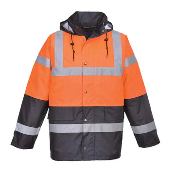 Portwest Hi-Vis Tvåfärgade Jacka S467 - Orange (ORR) / XS