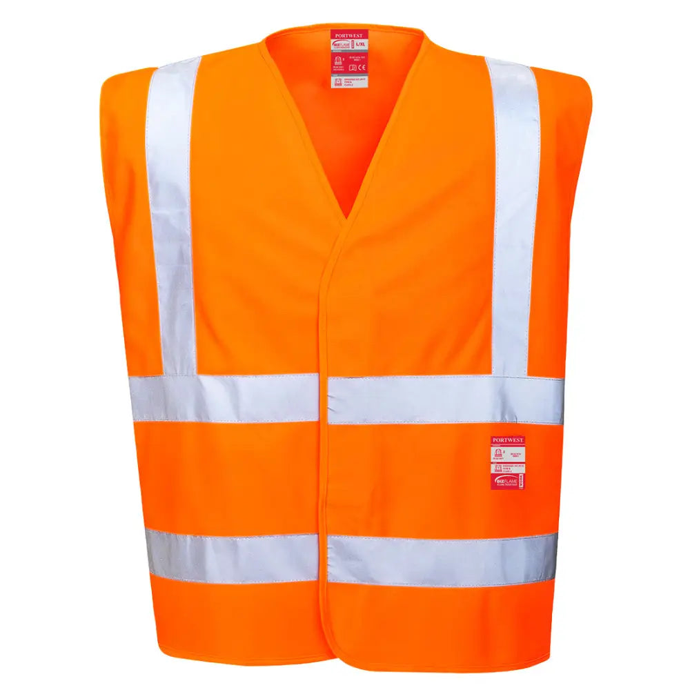 Portwest Hi-Vis Väst FR75 - Orange (ORR) / L/XL