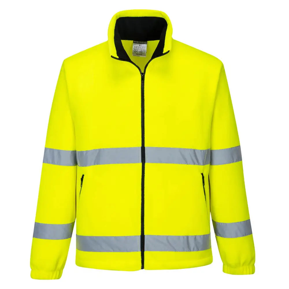 Portwest Hi-Vis vindtät Fleece F303 - Gul: (YER) / S