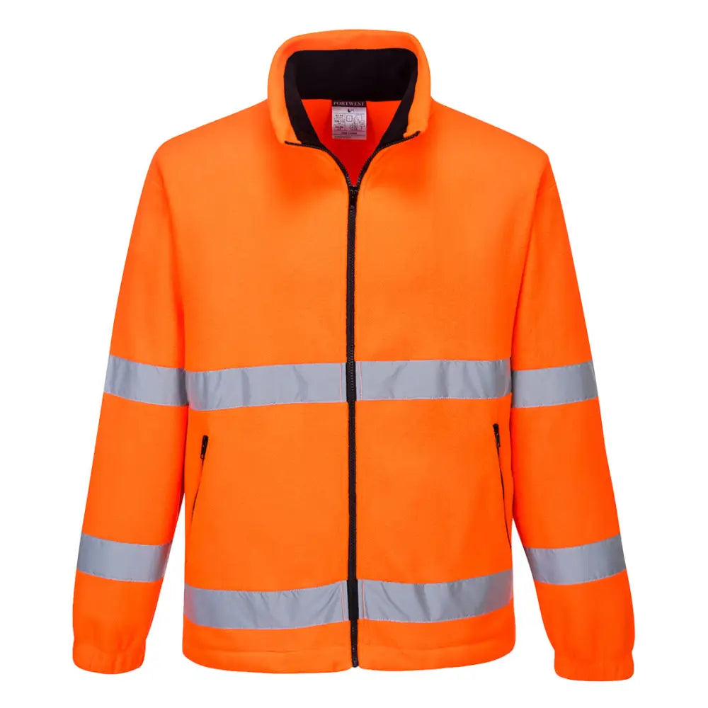Portwest Hi-Vis vindtät Fleece F303 - Orange (ORR) / S