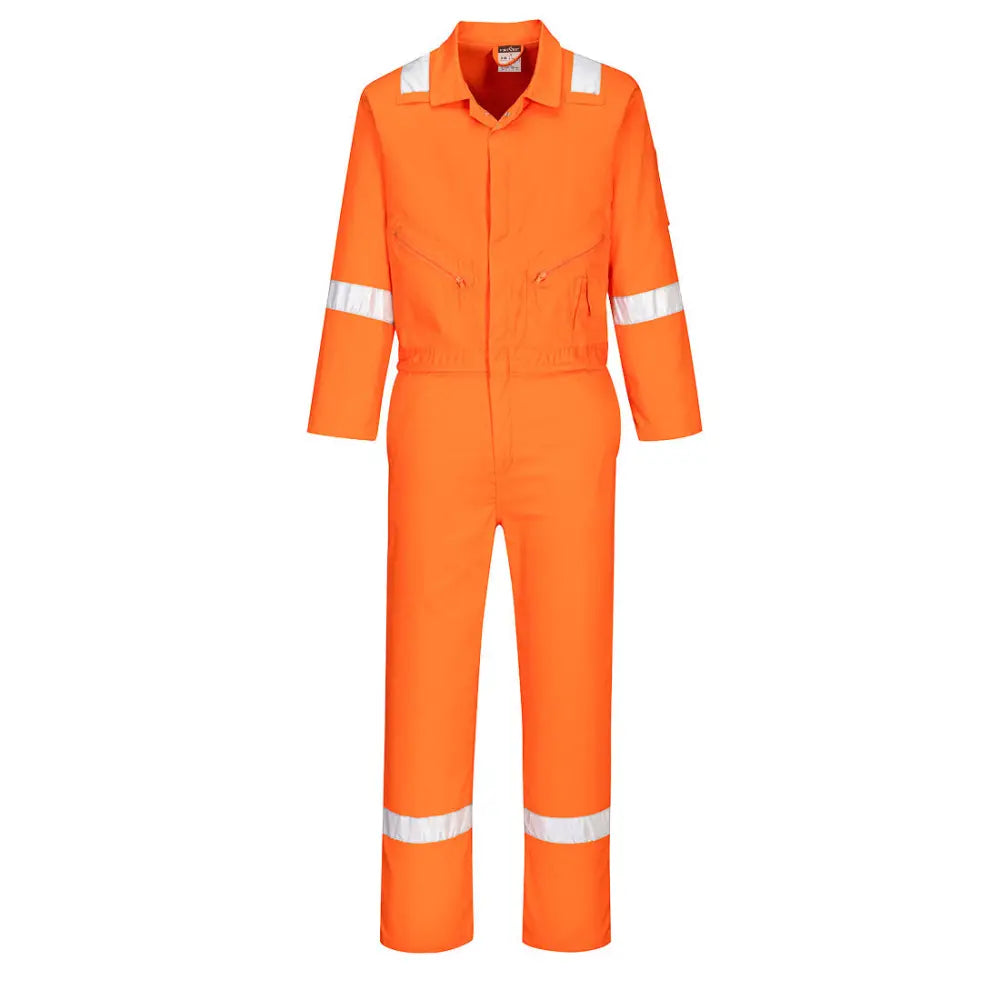Portwest Iona Bomulls Overall C814 - Orange (ORR) / S