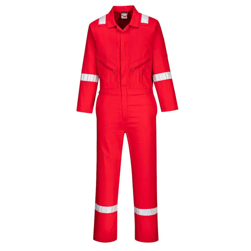 Portwest Iona Bomulls Overall C814 - Röd (RER) / S