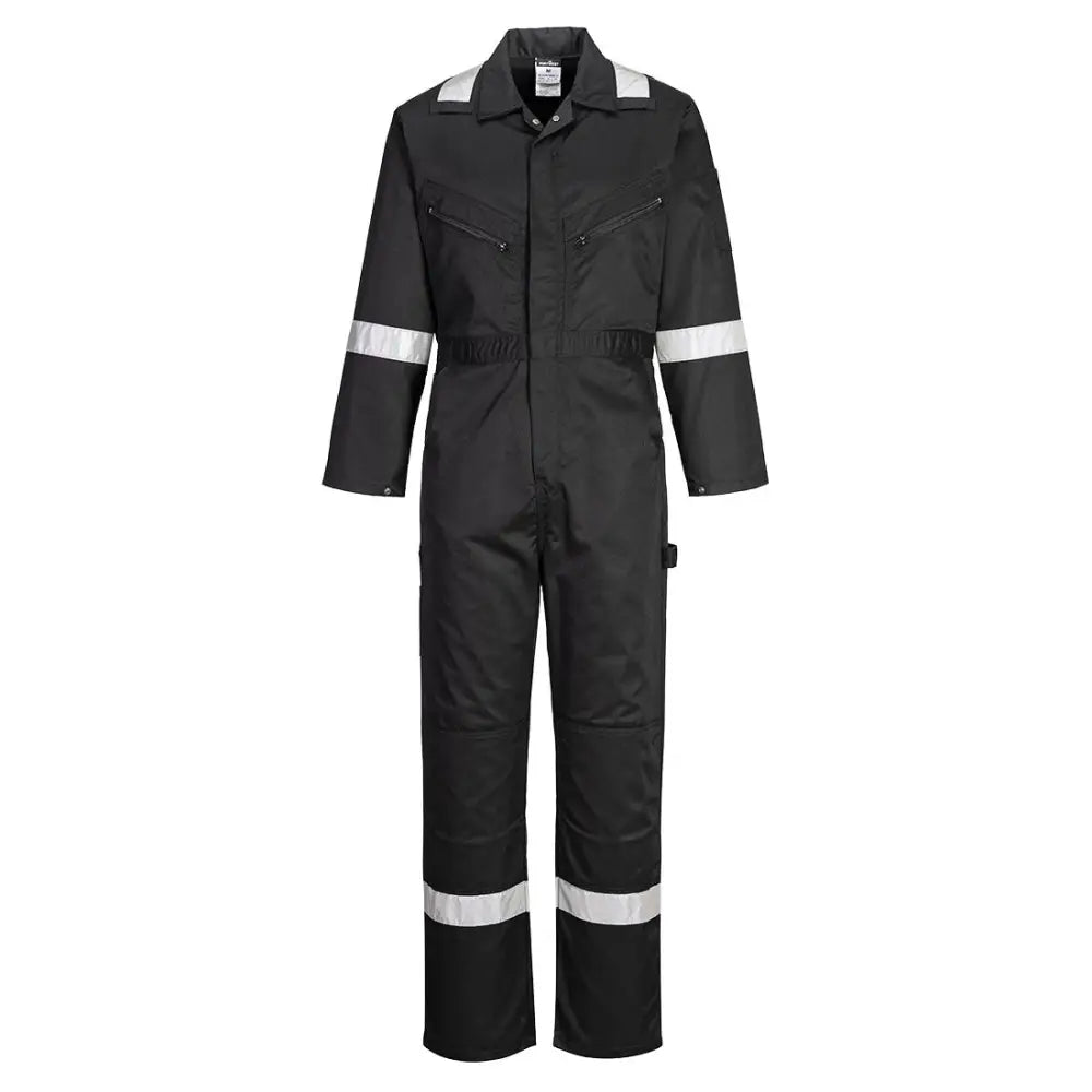 Portwest Iona Overall F813 - Svart (BKR) / S