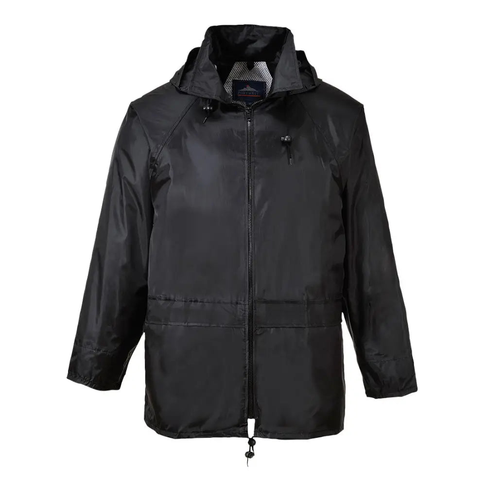 Portwest Klassisk Regnjacka S440 - Svart (BKR) / XS