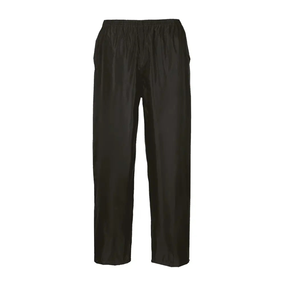 Portwest Klassiska regn Byxor S441 - Svart (BKR) / XS