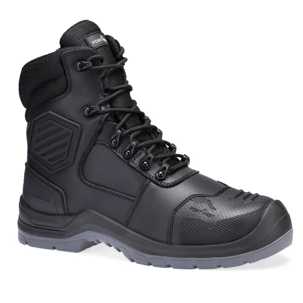 Portwest Komposit Läder Mid Boot S7L HRO M CI LG SC AN SR FO - 36