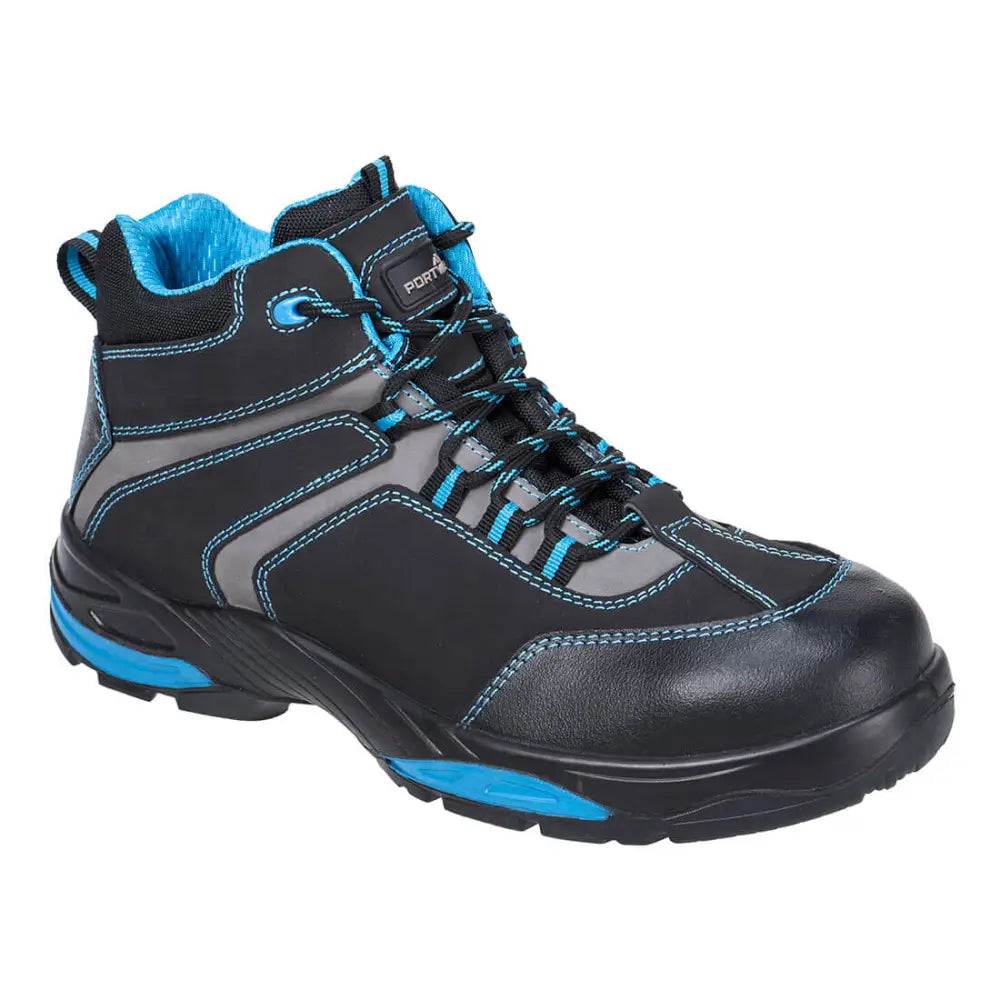 Portwest Komposit Nubuckläder Halvkänga S3S HRO FO SR - 37 / Svart