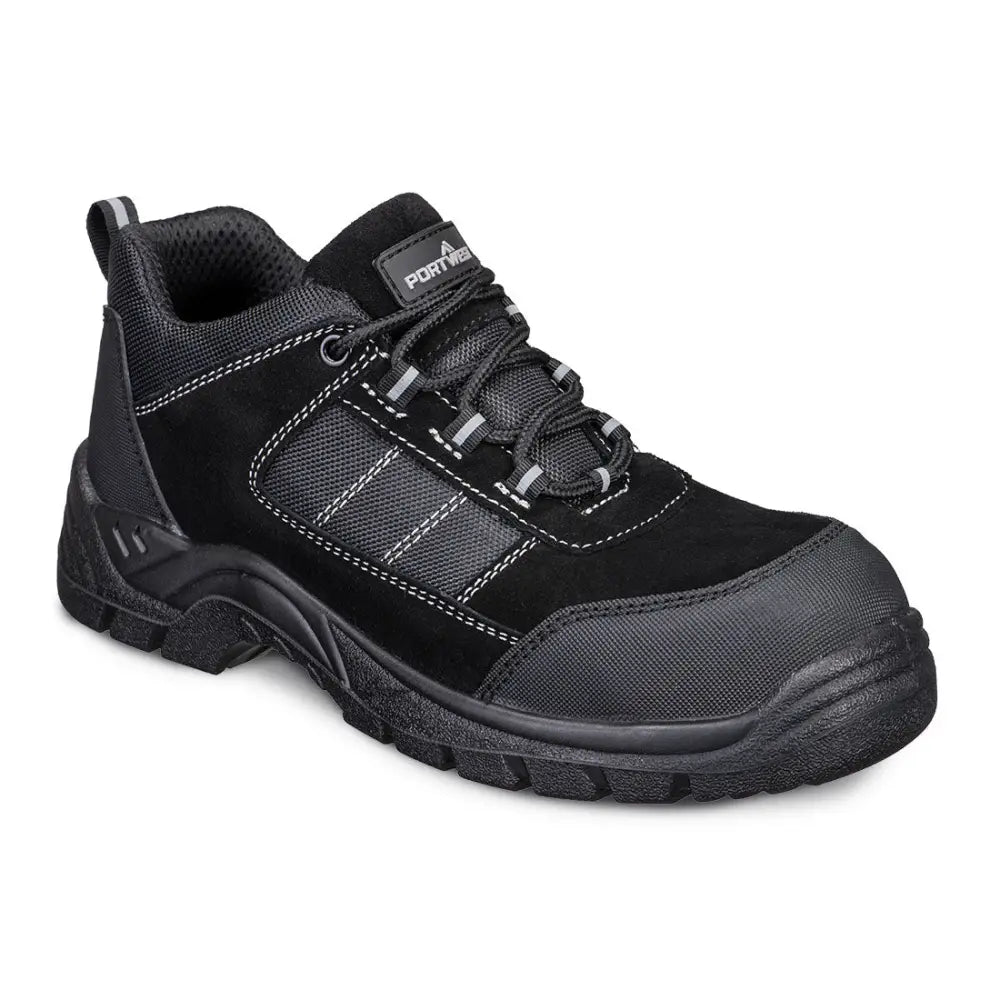 Portwest Komposit Textil Mocka Lågsko S1 SR FO - 36 / Svart