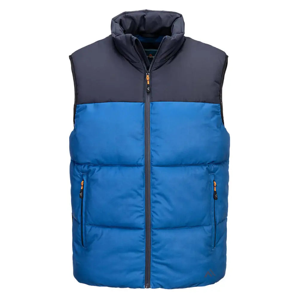 Portwest KX3 Isolerad Baffle Bodywarmer KX305 - Quartz/Dark Navy (QDR) / S