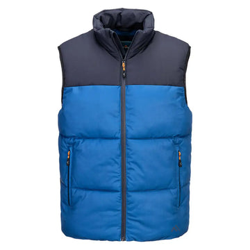 Portwest KX3 Isolerad Baffle Bodywarmer KX305 - Quartz/Dark Navy (QDR) / S
