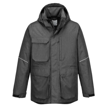 Portwest KX3 Parkas Jacka KX360 - Grå Marl (GMR) / S