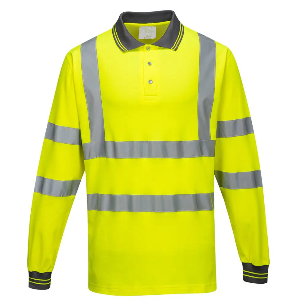 Portwest Långärmad bomulls Pike S271 - Gul: (YER) / S