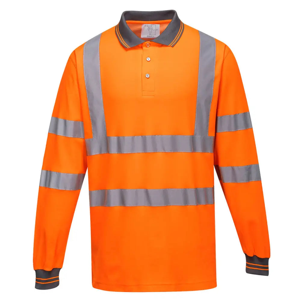 Portwest Långärmad bomulls Pike S271 - Orange (ORR) / S