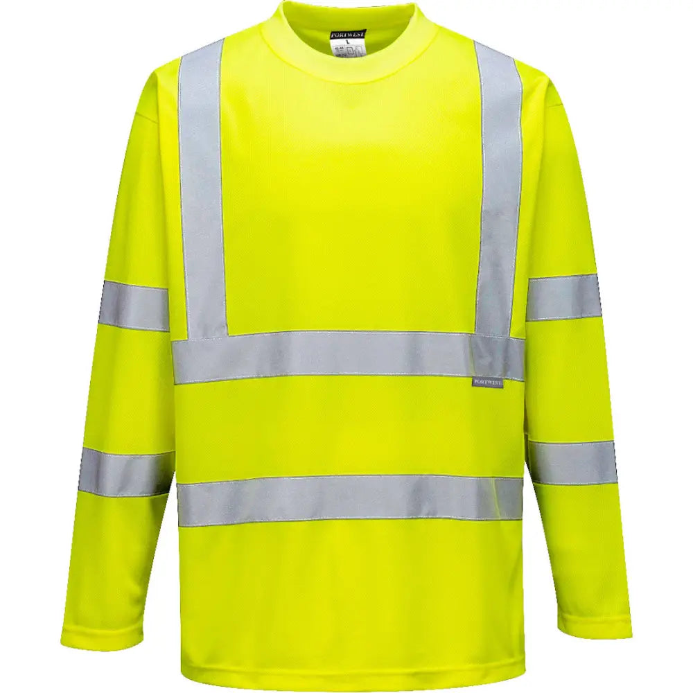 Portwest Långärmad T-shirt S178 - Gul: (YER) / S