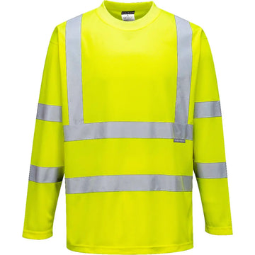 Portwest Långärmad T-shirt S178 - Gul: (YER) / S