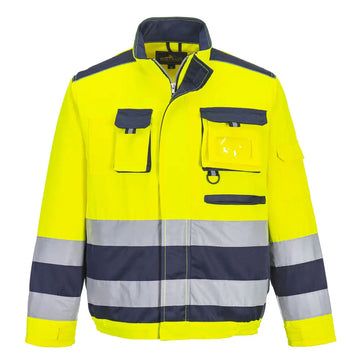 Portwest Lille Hi-Vis Jacka TX50 - Gul/Marinblå (YNR) / S