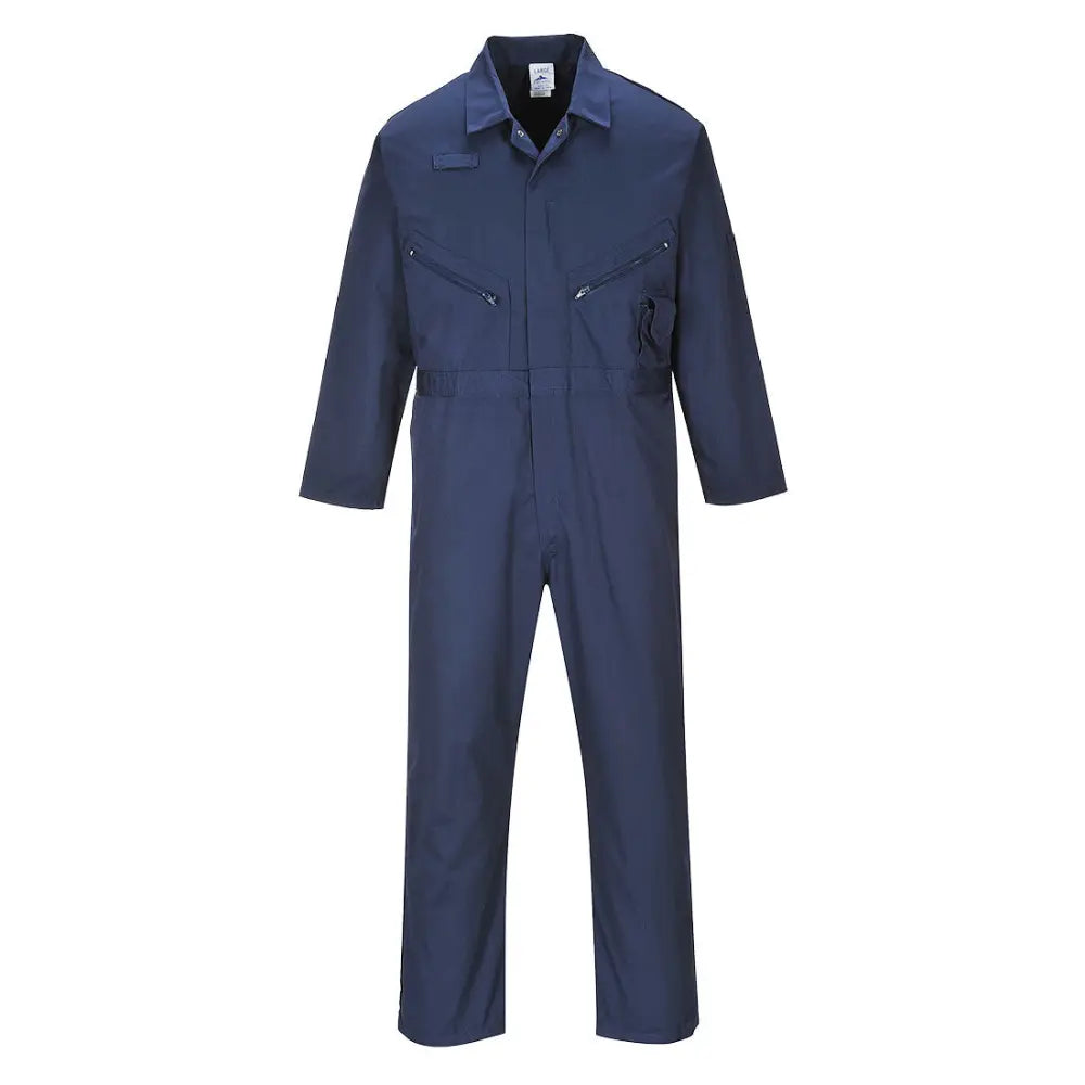 Portwest Liverpool Zip Overall C813 - Marinblå (NAR) / XS