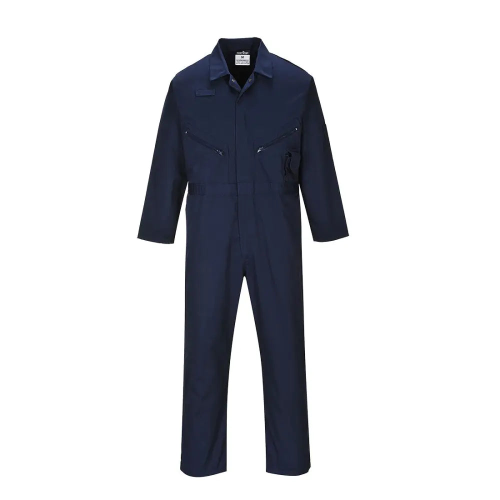 Portwest Liverpool Zip Overall C813 - Marinblå (NVR) / XS