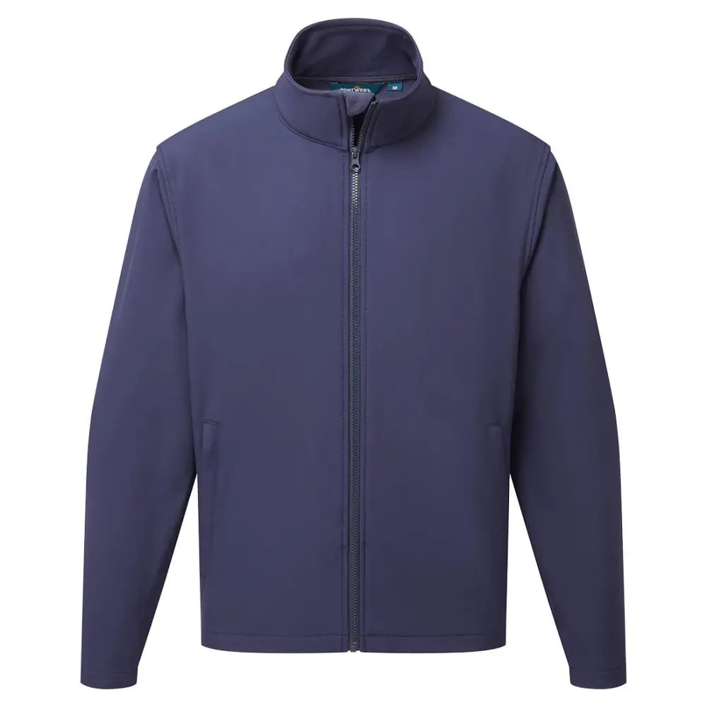 Portwest Men’s Print & Promo Softshell (2L) TK20 - Marinblå (NAR) / S