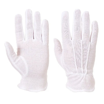 Portwest Microdot handske A080 - Vit (WHR) / M