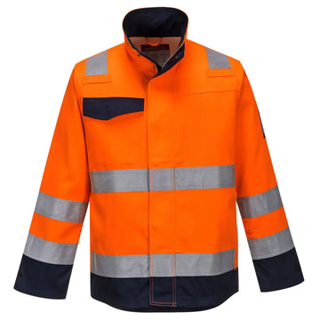 Portwest Modaflame RIS Orange / Marin Jacka MV35 - Orange/Marinblå (ONR) / S