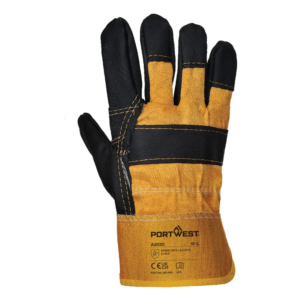 Portwest Möbel Handske A200 - Gul: (YER) / XL